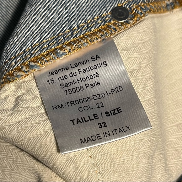 Lanvin Twisted Seam jeans - Picture 9 of 9